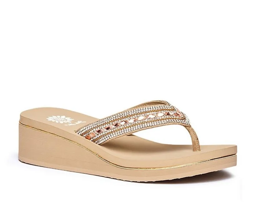 Women's Yellow Box Marcy Platform Flip-Flops