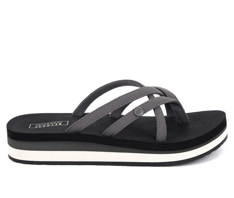 Women's Yellow Box Misaki Flip-Flops