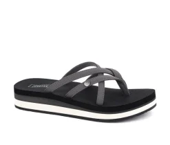 Women's Yellow Box Misaki Flip-Flops