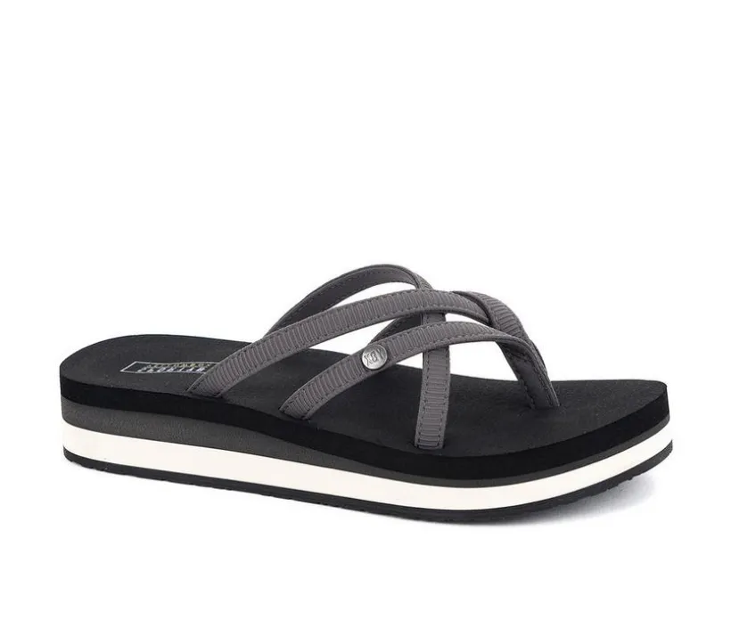 Women's Yellow Box Misaki Flip-Flops