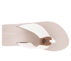 Women's Yellow Box Misha Flip-Flops