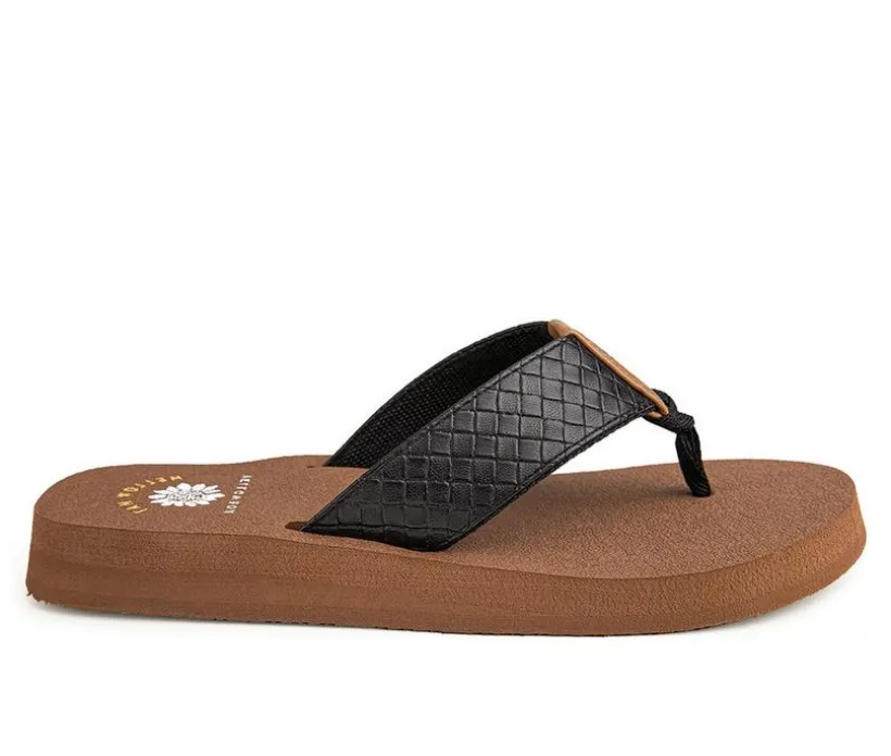 Women's Yellow Box Nandika Flip-Flops