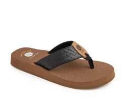 Women's Yellow Box Nandika Flip-Flops
