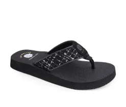 Women's Yellow Box Nandya Flip-Flops