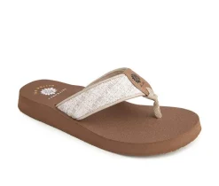 Women's Yellow Box Nandya Flip-Flops