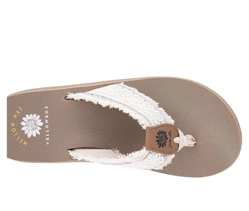 Women's Yellow Box Nara Flip-Flops