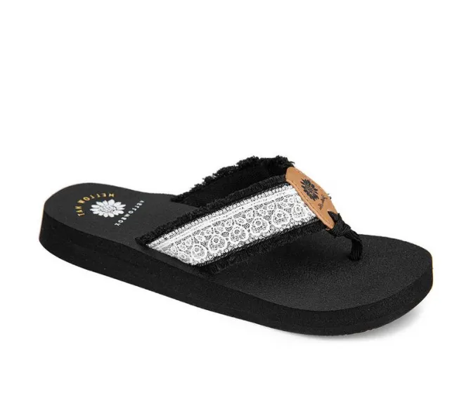 Women's Yellow Box Nara Flip-Flops