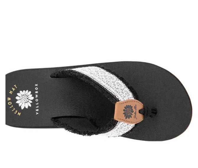 Women's Yellow Box Nara Flip-Flops