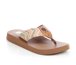 Women's Yellow Box Nasima Flip-Flops