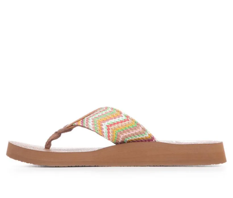 Women's Yellow Box Nasima Flip-Flops