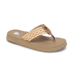 Women's Yellow Box Navard Flip-Flops