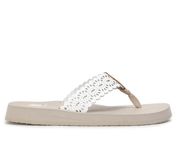 Women's Yellow Box Navard Flip-Flops