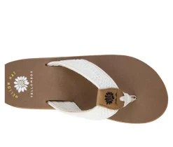 Women's Yellow Box Nelin Flip-Flops