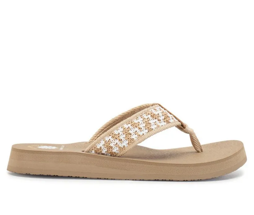 Women's Yellow Box Nellia Flip-Flops