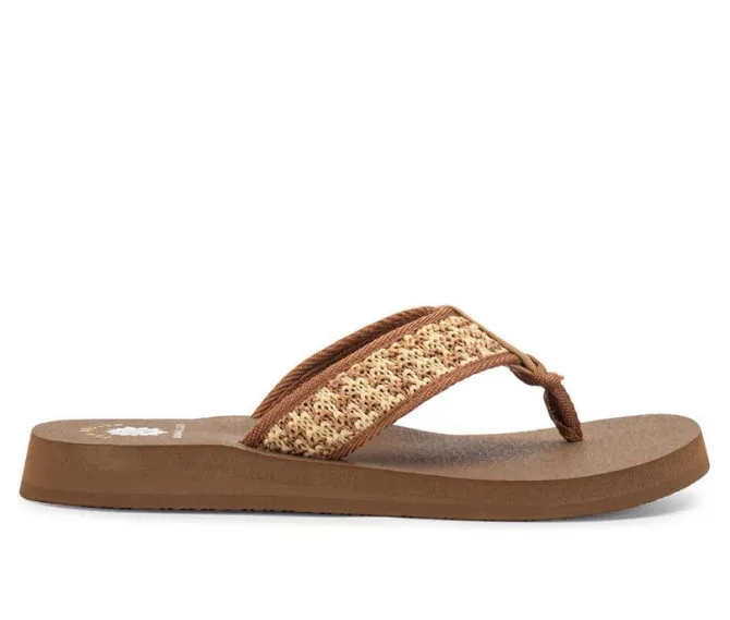 Women's Yellow Box Nellia Flip-Flops