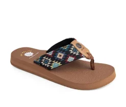 Women's Yellow Box Nikita Flip-Flops