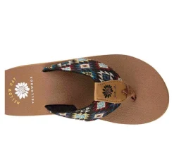 Women's Yellow Box Nikita Flip-Flops