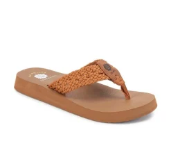 Women's Yellow Box Niles Flip-Flops