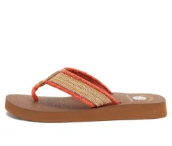 Women's Yellow Box Nolan Flip-Flops