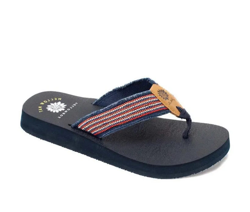 Women's Yellow Box Nolan Flip-Flops