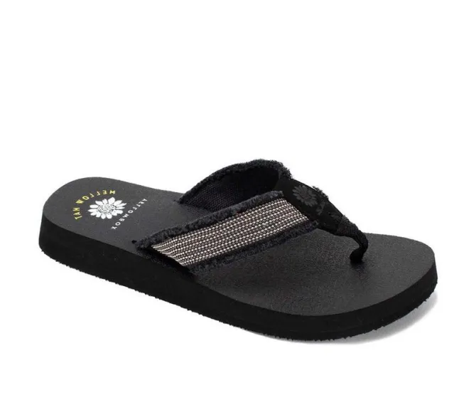 Women's Yellow Box Nolan Flip-Flops