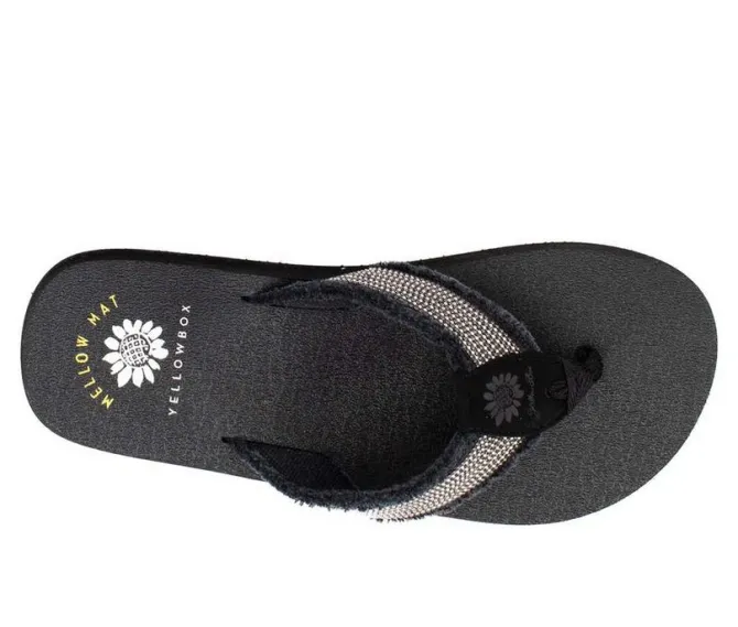 Women's Yellow Box Nolan Flip-Flops