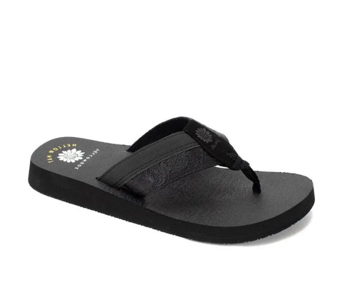 Women's Yellow Box Nolina Flip-Flops