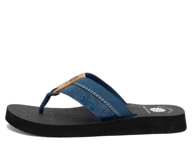 Women's Yellow Box Nolina Flip-Flops