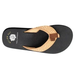 Women's Yellow Box Norit Flip-Flops