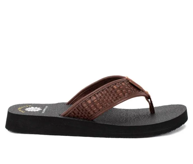Women's Yellow Box Norit Flip-Flops