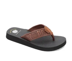 Women's Yellow Box Norit Flip-Flops