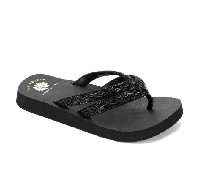 Women's Yellow Box Norma Flip-Flops