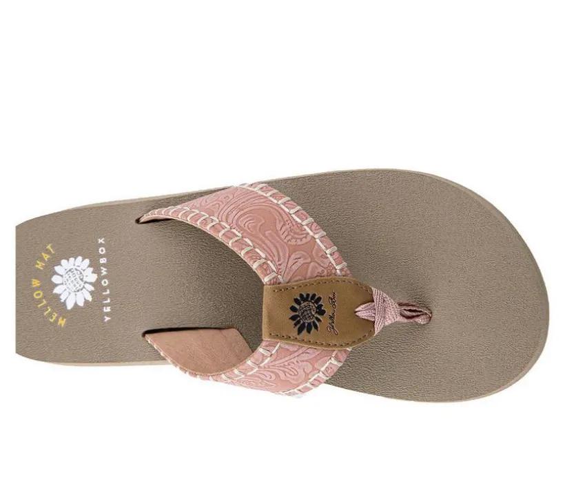 Women's Yellow Box Norrie Flip-Flops