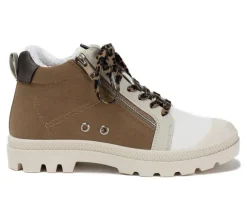 Women's Yellow Box Parrott High Top Fashion Sneakers