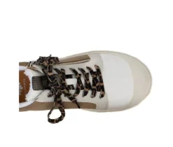 Women's Yellow Box Parrott High Top Fashion Sneakers