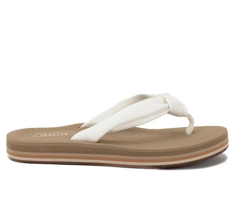 Women's Yellow Box Ravenna Flip-Flops