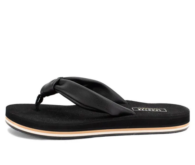 Women's Yellow Box Ravenna Flip-Flops
