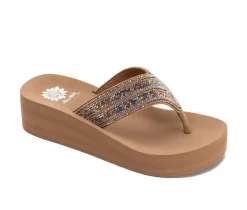 Women's Yellow Box Riana Flip-Flops