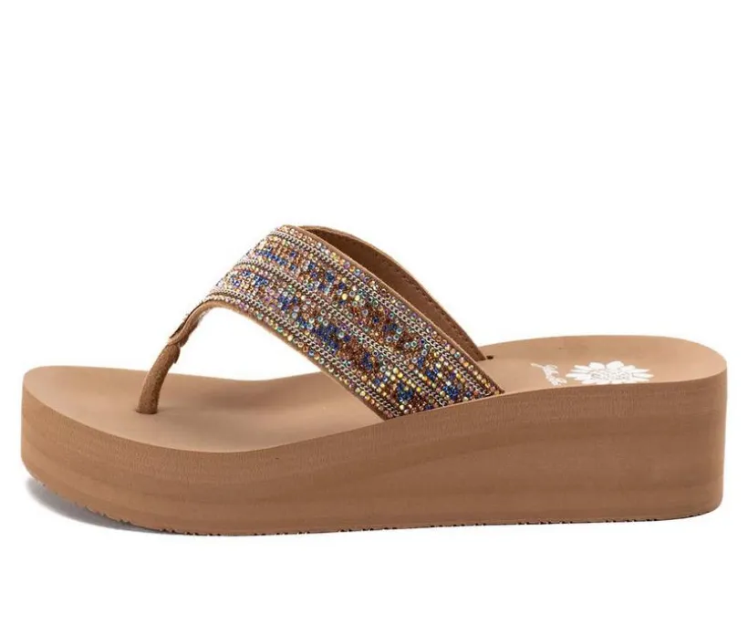 Women's Yellow Box Riana Flip-Flops