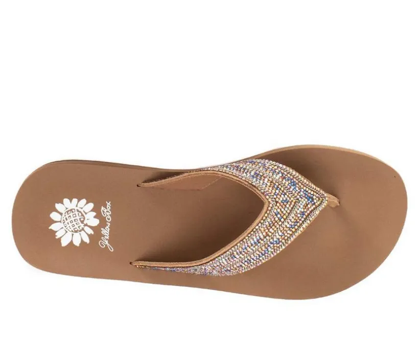 Women's Yellow Box Riana Flip-Flops