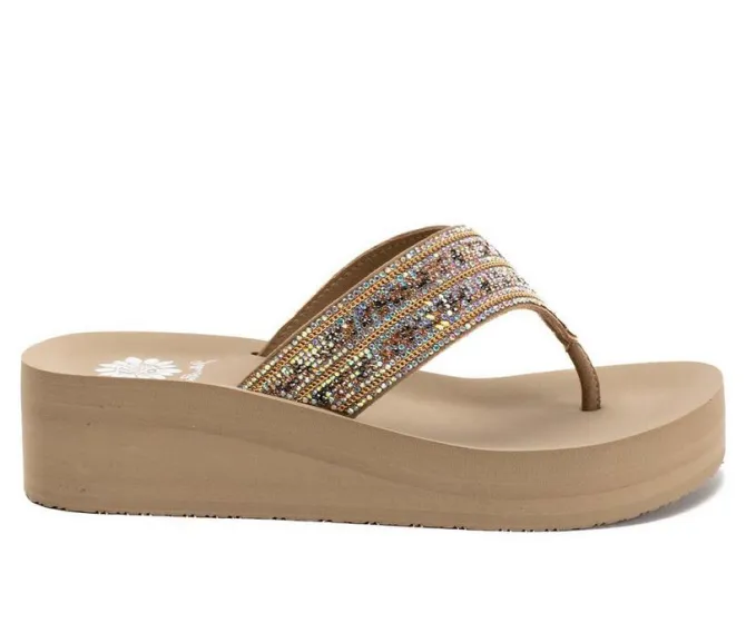 Women's Yellow Box Riana Flip-Flops