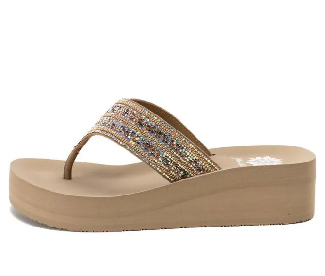 Women's Yellow Box Riana Flip-Flops