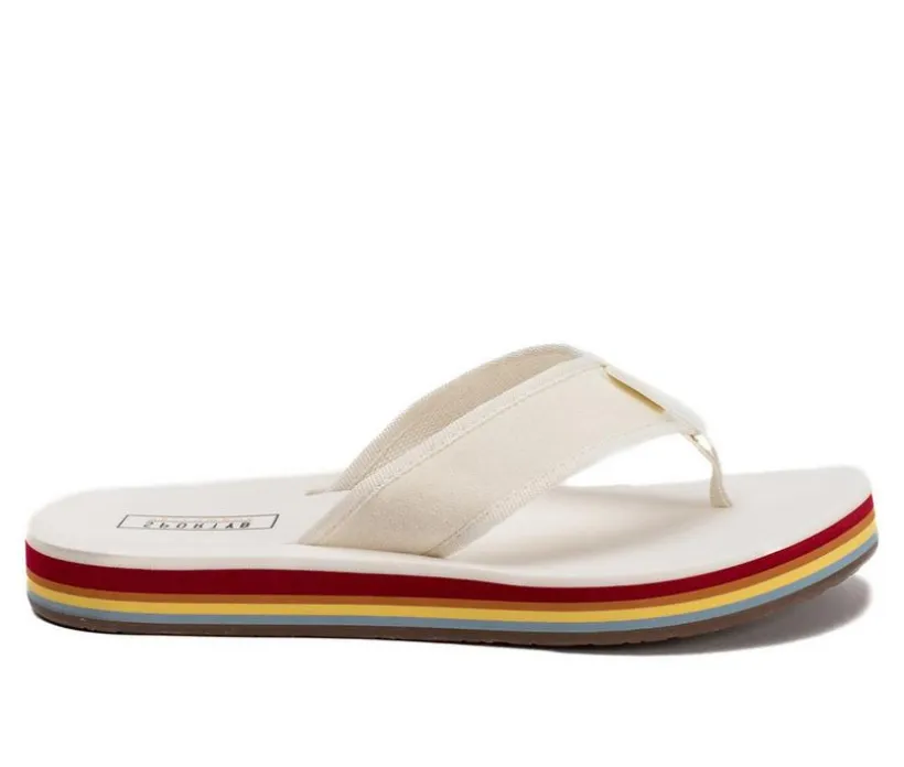 Women's Yellow Box Rumble Flip-Flops