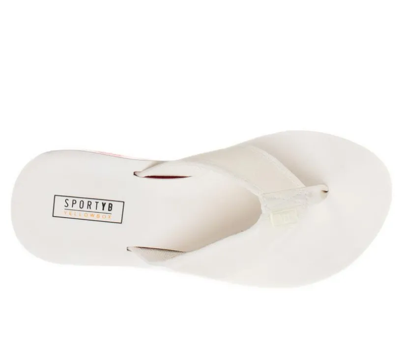 Women's Yellow Box Rumble Flip-Flops