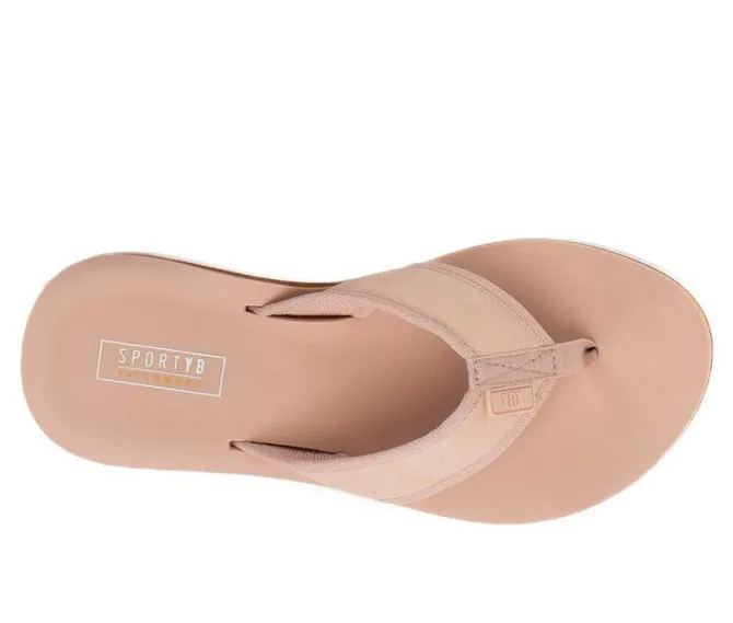 Women's Yellow Box Rumble Flip-Flops