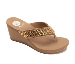 Women's Yellow Box Sana Flip-Flops