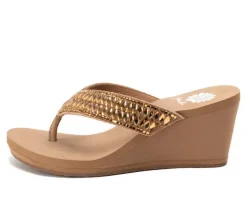 Women's Yellow Box Sana Flip-Flops