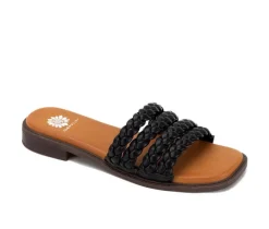 Women's Yellow Box Santai Sandals