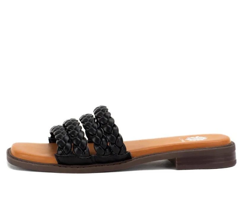 Women's Yellow Box Santai Sandals