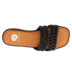 Women's Yellow Box Santai Sandals